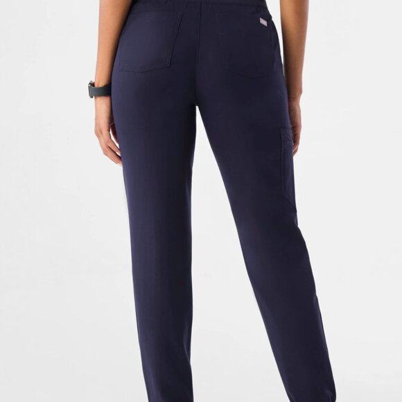 FIGS Zamora Jogger Scrub Pants in Navy Blue size Medium Tall MT - Picture 3 of 13